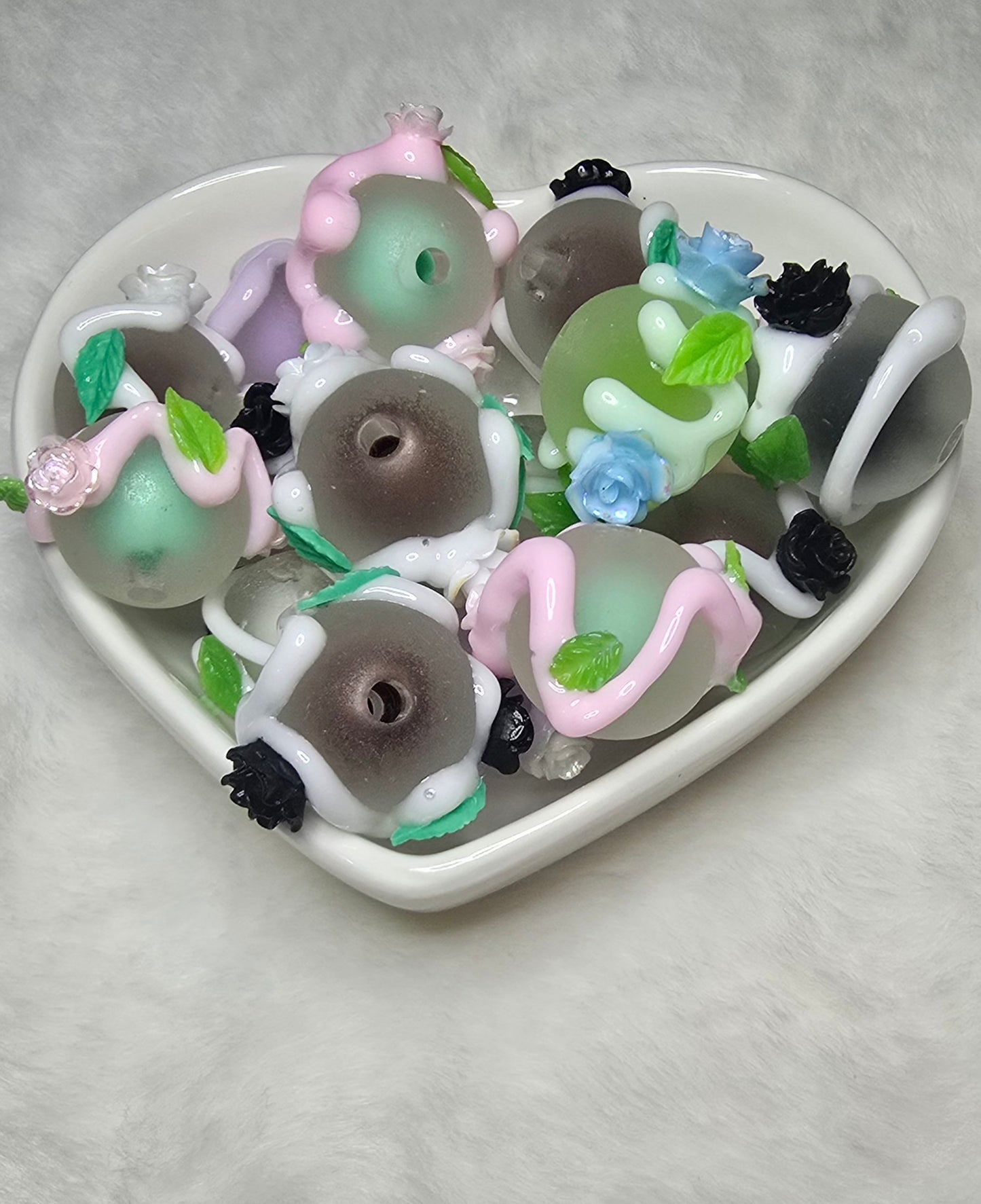 Painted beads