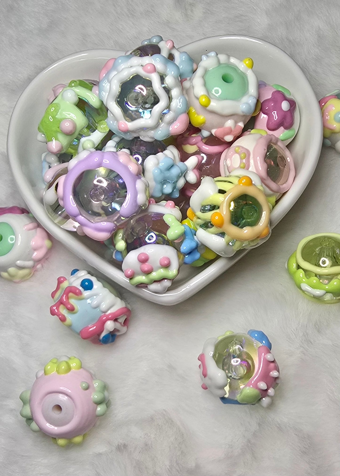 Painted beads
