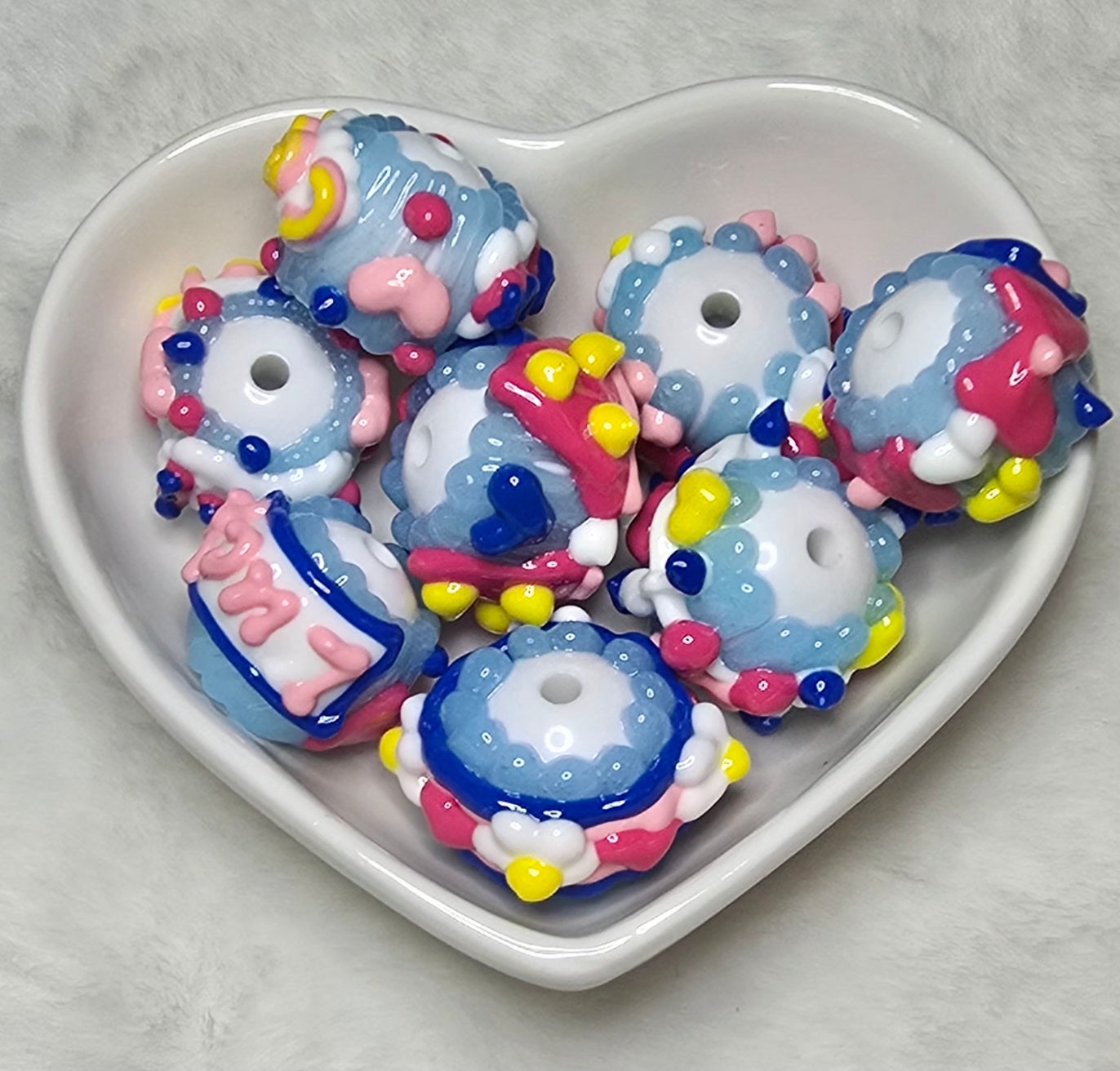 Painted beads