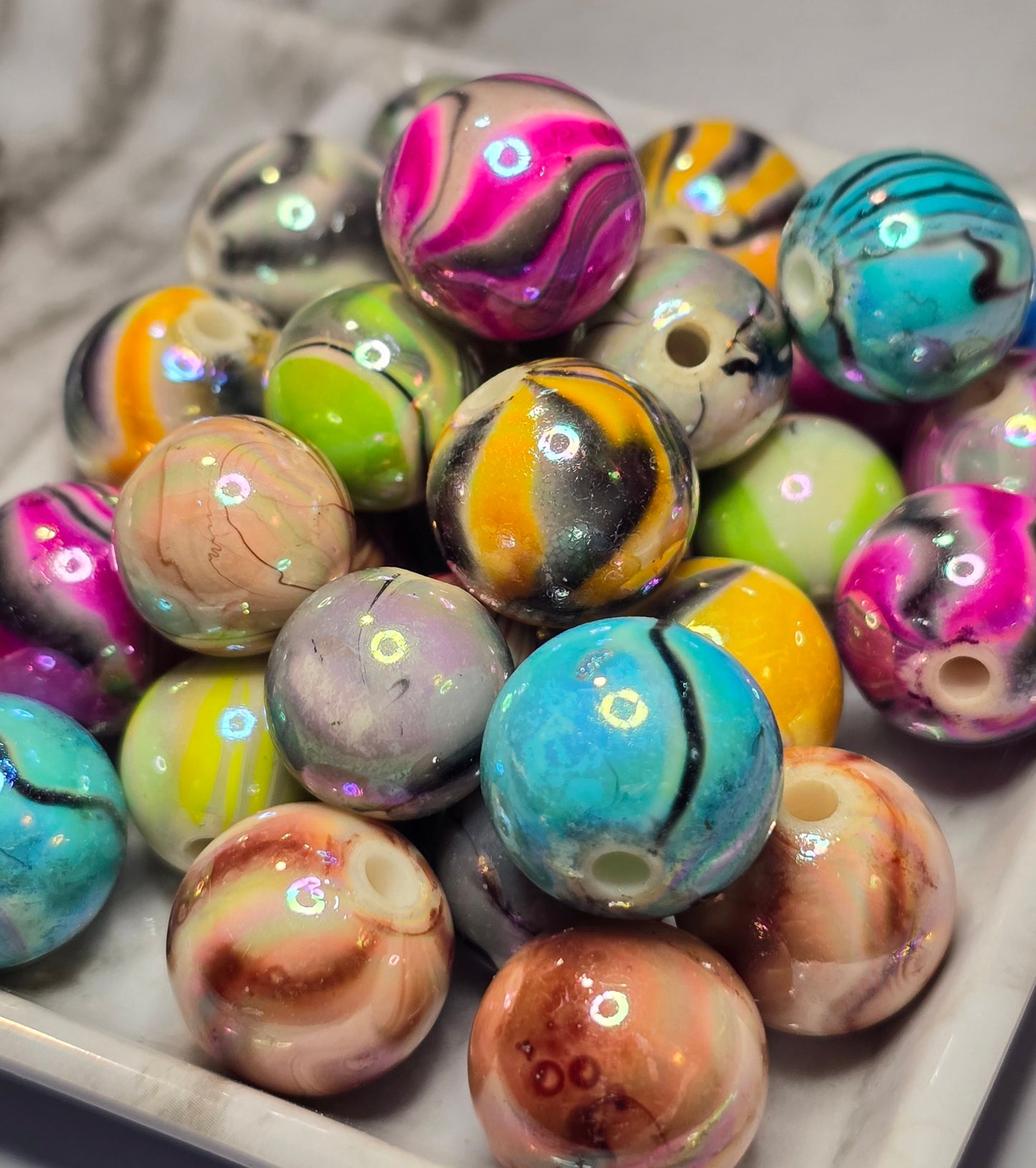 10 Pc Resin Beads