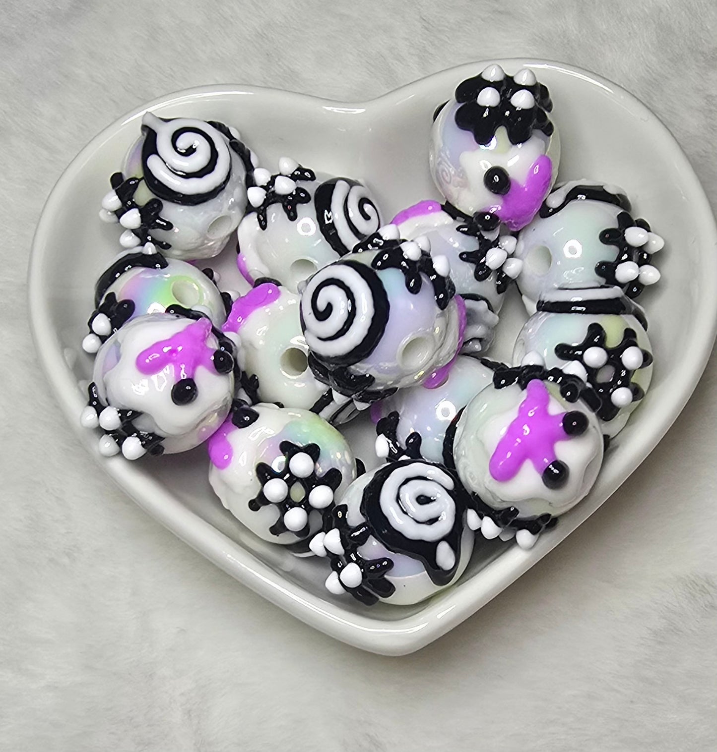 Painted beads