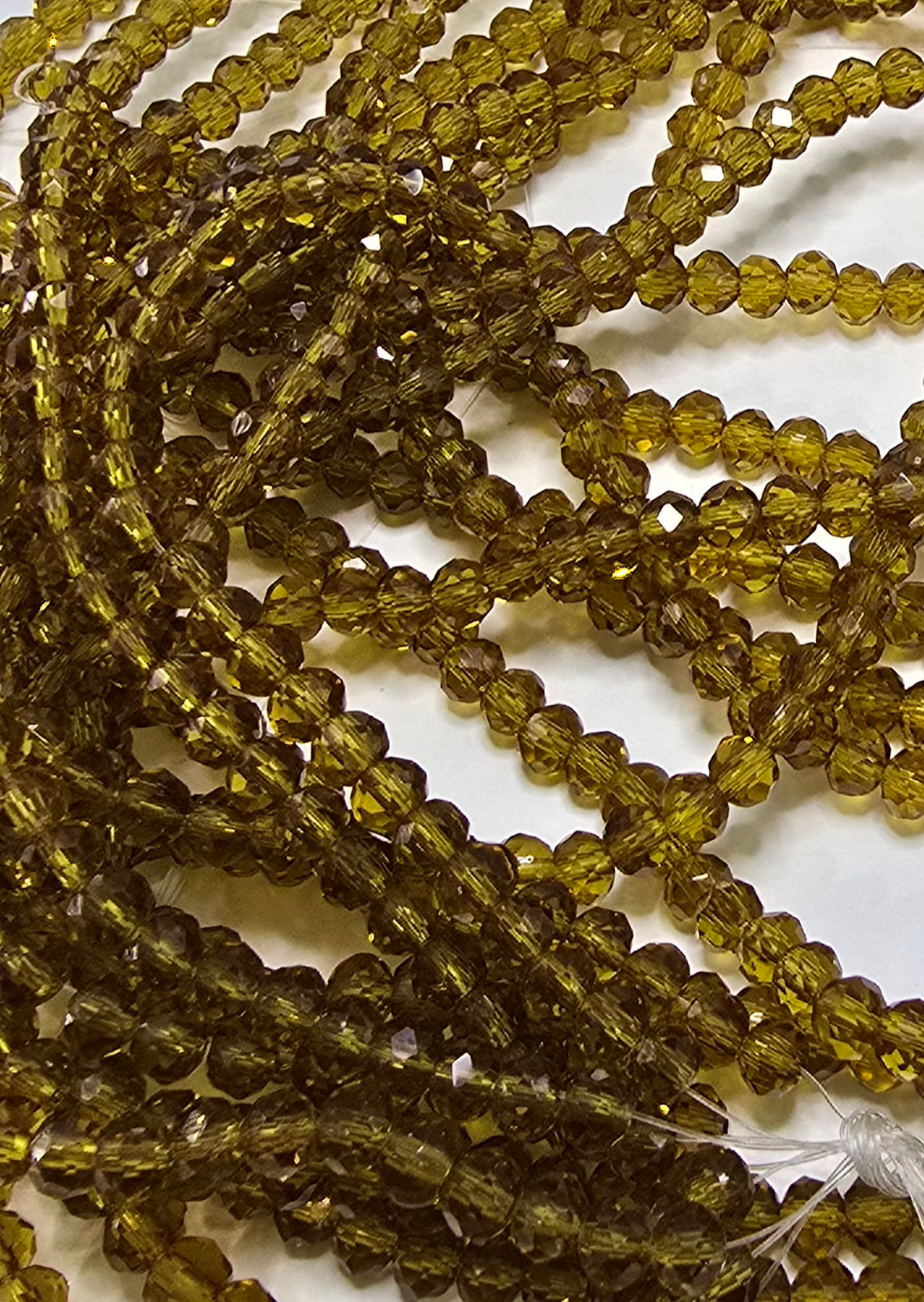 Glass Faceted Beads