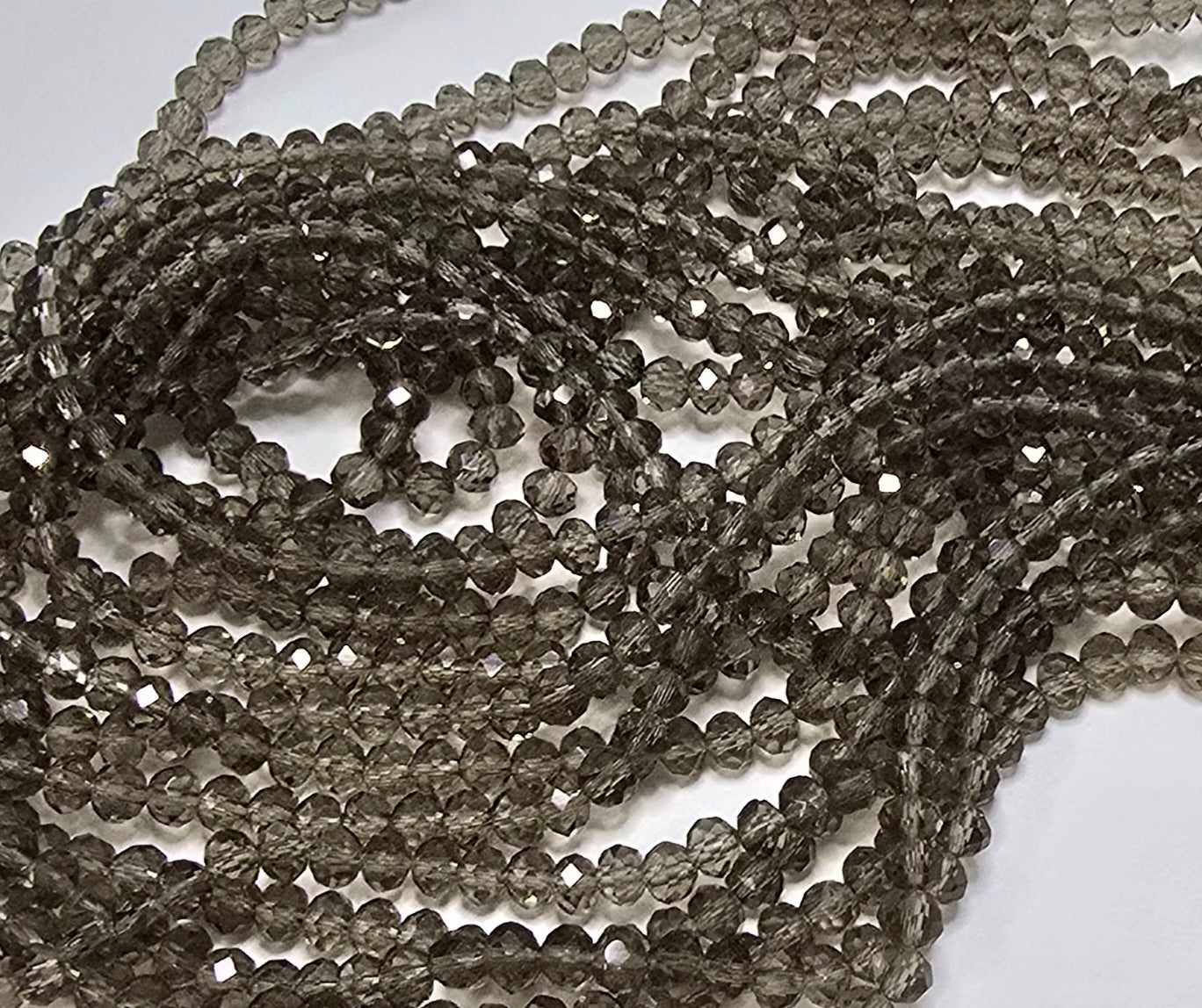 Glass Faceted Beads