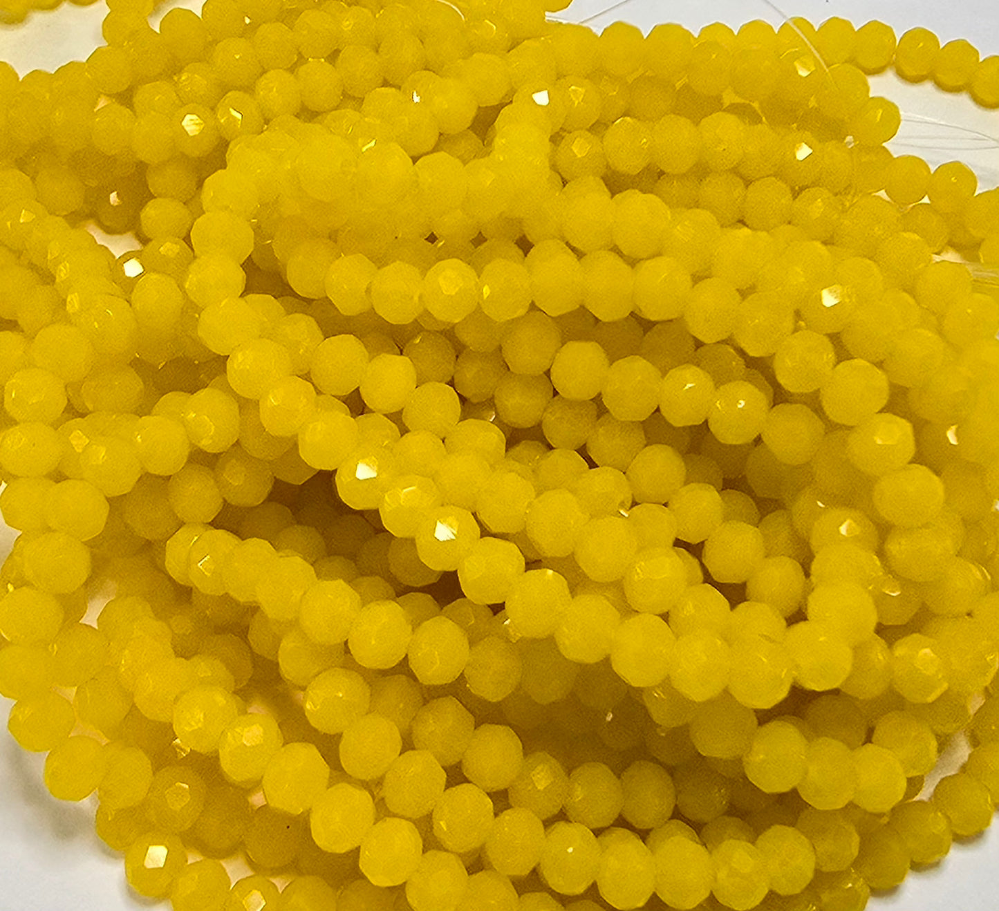 Glass Faceted Beads