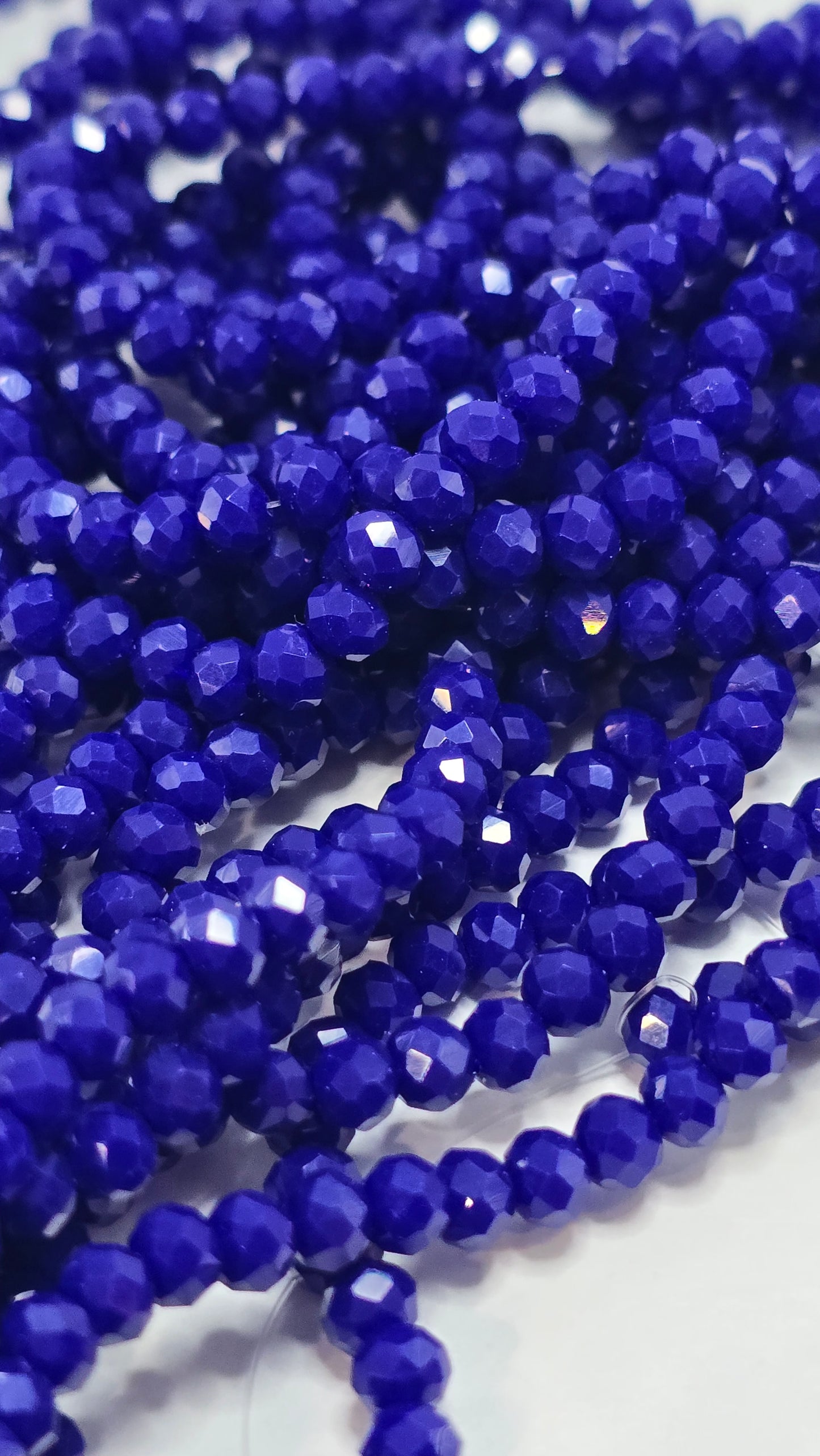 Glass Faceted Beads