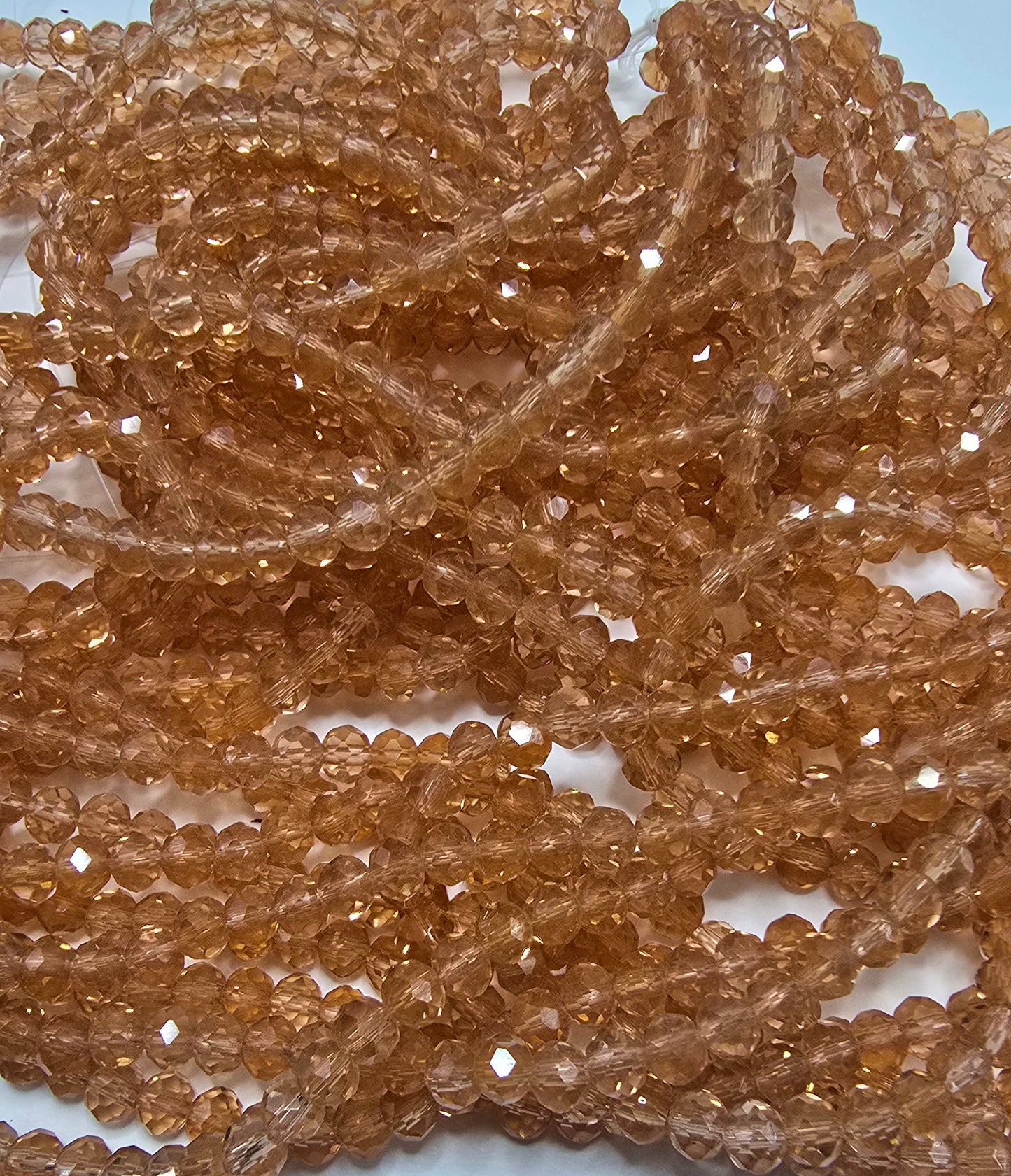 Glass Faceted Beads