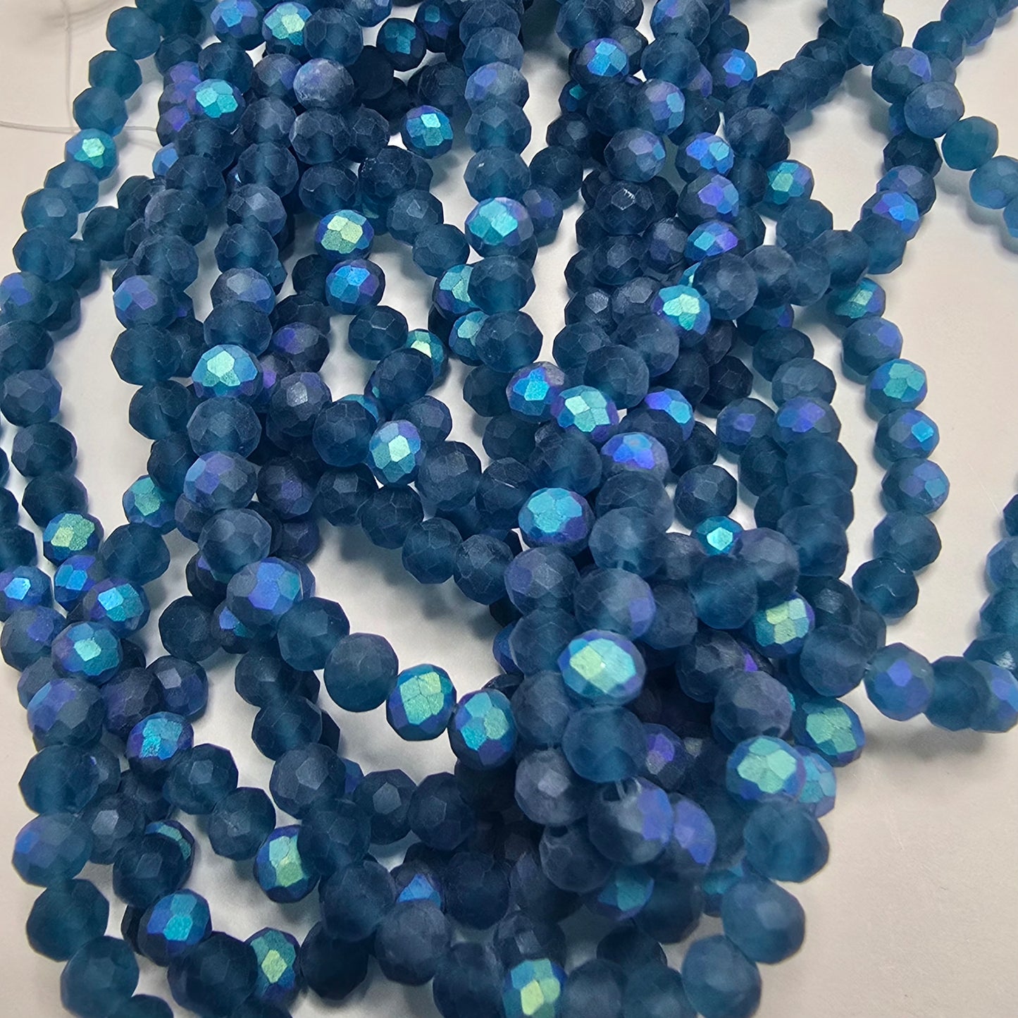 Glass Faceted Beads