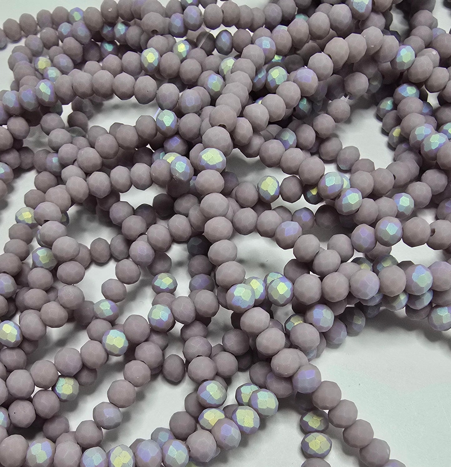 Glass Faceted Beads