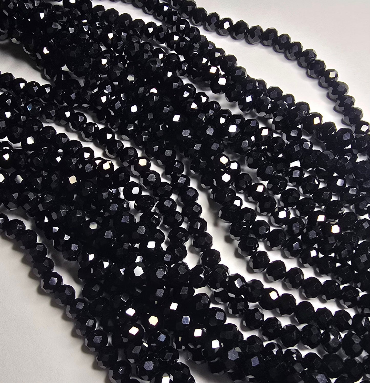 Glass Faceted Beads